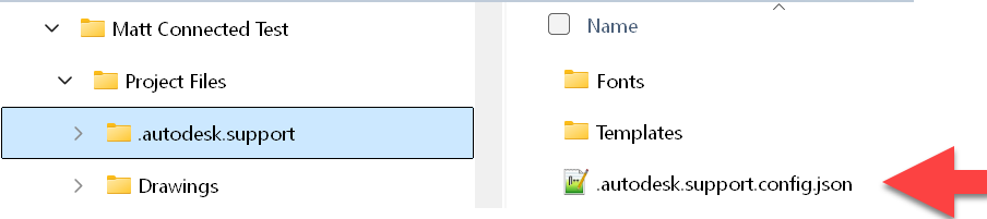 Autodesk Connected Support Files