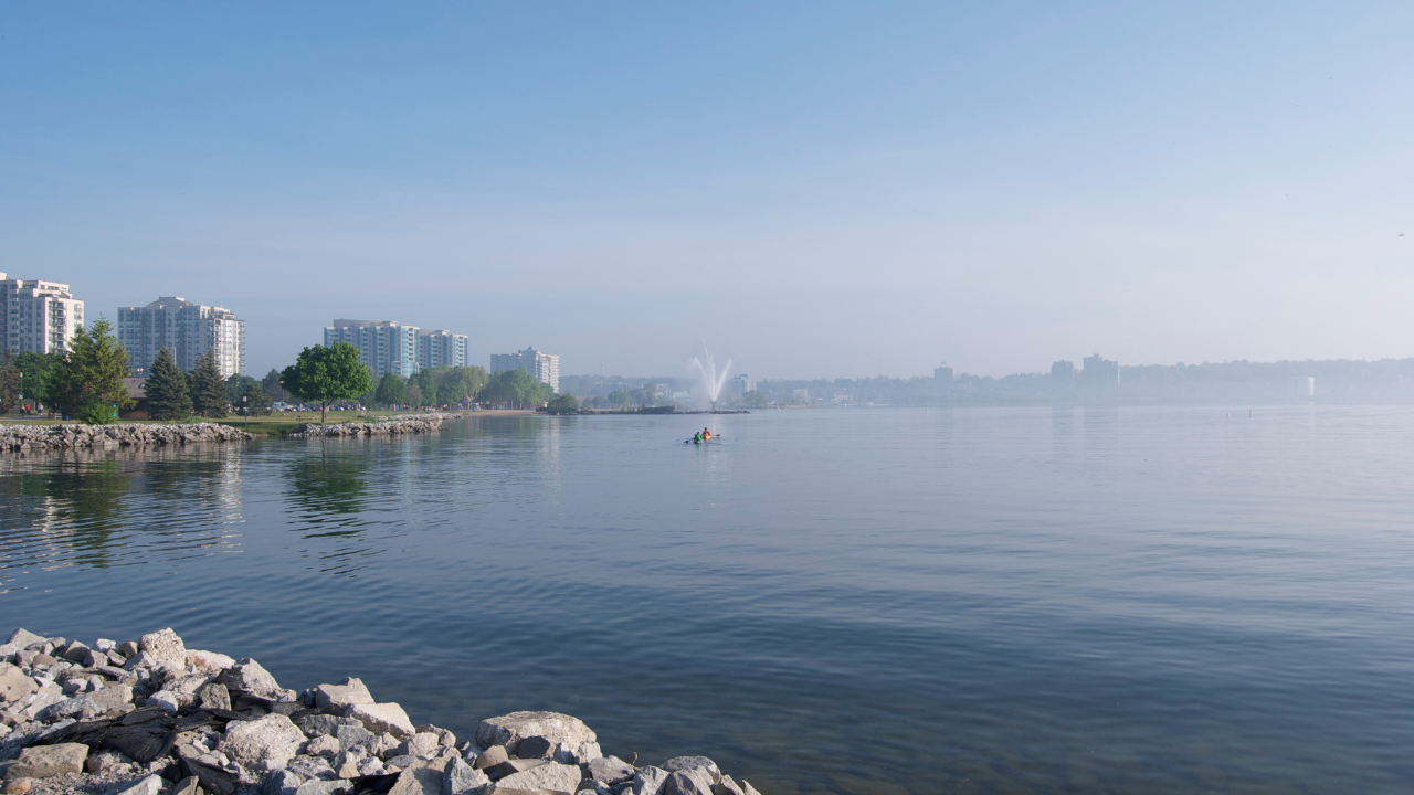 city of barrie lake view